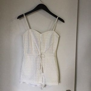 Eyelet Romper